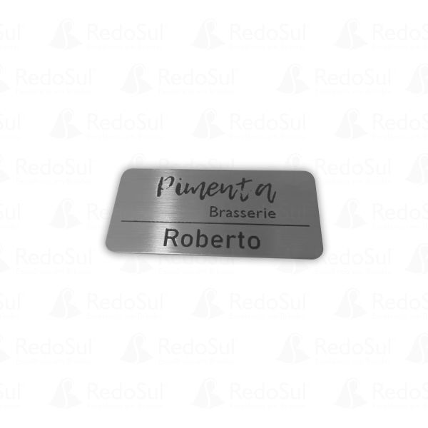 Crachá de identificação personalizado Crachá de identificação personalizado